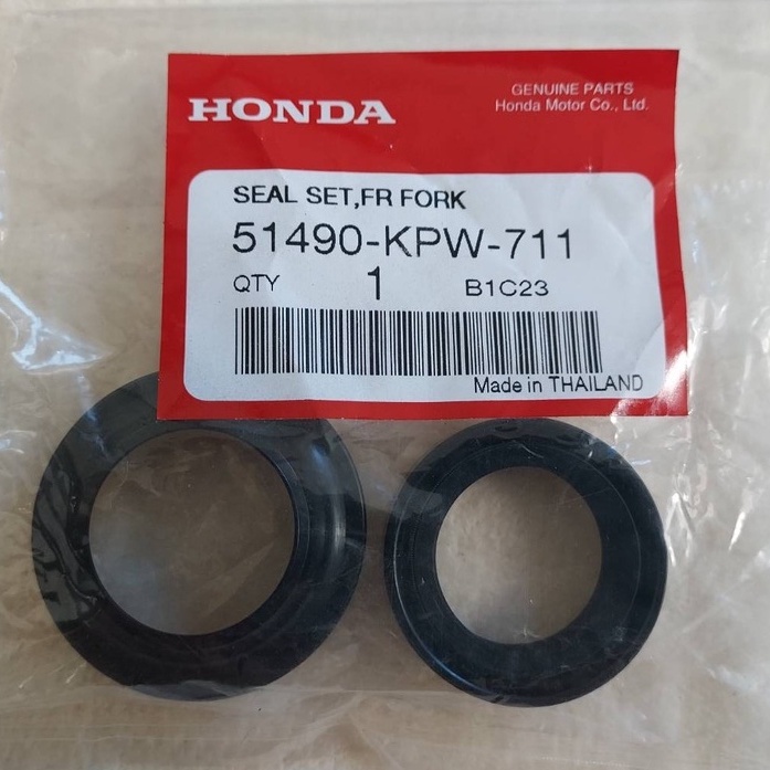 Honda SONIC/WAVE/WAVE125i/CLICK/CLICK-I/CLICK/125-Iซีลโช้คอัพหน้าแท้ (51490-KPW-711)