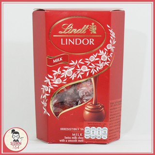 *ลินด์ ลินเดอร์ ช็อกโกแลตสอดไส้ทรัฟเฟิล *Lindt Lindor Chocolate Milk *200 กรัม*