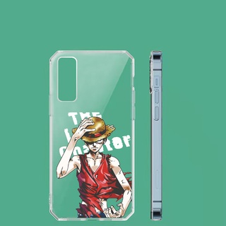 One Piece ใส เคส VIVO Y20 Y20i Y20S Y12S Y30 Y21S Y21 Y33 Case ขอบเหลี่ยม anime เคส กันกระแทก หรูหรา เคสนุ่ม น่ารัก การ์ตูน เคสโทรศัพท์