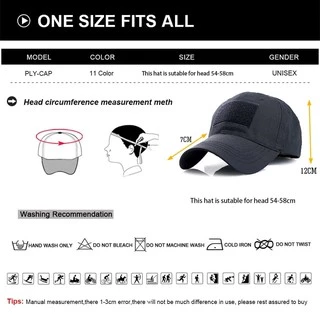หมวกแก๊ป สไตล์ทหาร มีตีนตุ้กแกติดป้าย หน้าหลัง🔻T ACTICAL CAP Freesize 55-60cm🔻คุณภาพยอดเยี่ยม 🇹🇭ร้านไทย 🔷พร้อมส่ง ✅