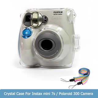 For Fujifilm Instax Mini 7 7s กล้อง เคส แบบใส