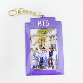 เคสพวงกุญแจ ป้องกันรอย ลายศิลปินเกาหลี BTS DICON Photocard