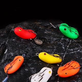 เหยื่อปลา Soft Plastic Lure exp Soft frog เหยื่อตกปลานิล เหยื่อปลอม ตกปลา 4.5cm/7g 5cm/9g เหยื่อตกปลา รอกตีเหยื่อปลอม เหยื่อปลอมตกปลา เหยือตกปลา Top Water Lure อุปกรณ์ตกปลา sawa d Soft frog ตะขอ เหยื่อตกปลาช่อน