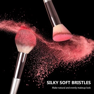 แปรงแต่งหน้า H02 brush set เซต10ชิ้น ปัดแก้ม ไฮไลท์ Make up brush fancy(สีสวยละมุนมาก)