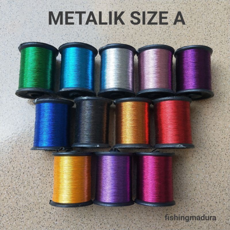 ด้ายพันคันเบ็ดเมทัลลิก Size A