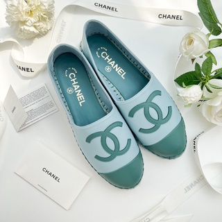 CHANEL Espadilles size 38 39 ของแท้ 100% [ส่งฟรี]