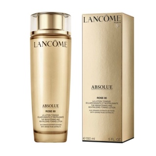 โลชั่นกุหลาบ Lancome Absolue Rose 80 เข้มข้นสูงสุด 80% เป็นน้ำตบที่ลองแล้ว คุณจะหลงรัก ขยาด 150ml ของแท้ 100%😚