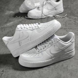 Nike Air Force 1 White Men รองเท้าผ้าใบ ใส่ได้ทั้ง ชาย หญิง🔥SALE🔥แท้💯 ส่งฟรี