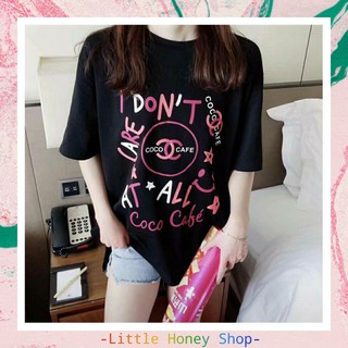 LHS0024 เสื้อสกรีนลายตัวอักษร งานนำเข้า