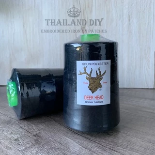 ด้ายเย็บผ้า ด้ายเส้นใหญ่ 20/3 หลากสี 400 เฉดสี+ เลื่อนดูได้ WOP ด้ายหลอดใหญ่ 250g ตราหัวกวาง ด้าย ด้ายยีนส์ เย็บรองเท้า