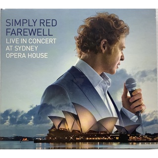 CD + DVD ซีดีเพลง + ดีวีดี Simply Red อัลบั้ม Frewell Live In Concert At Sydney Opera House แผ่นโปรโมไทย ลิขสิทธิ์ ซีล