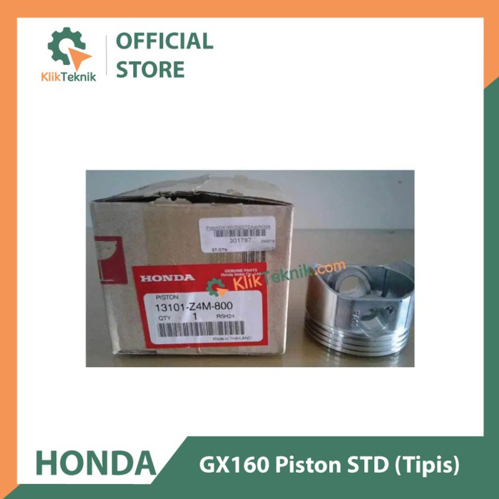ลูกสูบ HONDA GX160 หรือ GX200 T2 STD Honda Original 13101-Z4M-800 (บาง)
