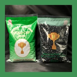 ถั่วดำเม็ดใหญ่ ดำจัมโบ้ คัดพิเศษ ถั่วดำไทย 500กรัม Jumbo black bean