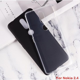 เคสโทรศัพท์ซิลิโคน TPU แบบนิ่ม สําหรับ Nokia 2.4