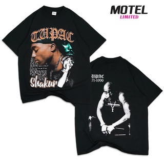 เสื้อยืดผู้ (จํานวนจํากัด) เสื้อยืด ลาย TUPAC SHAKUR VINTAGE BOOTLEG OVERSIZE S-5XL