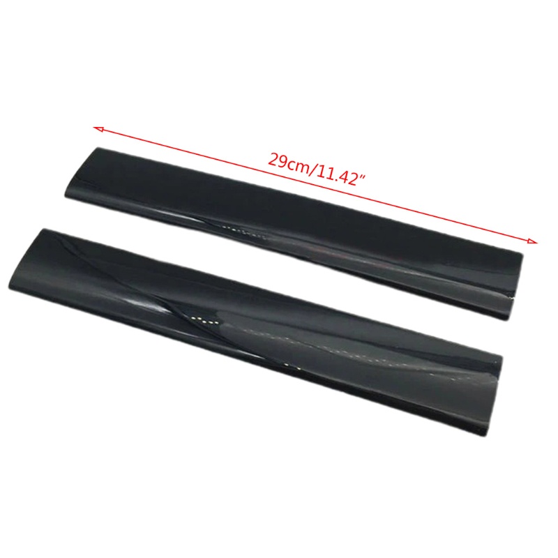 Rr สําหรับ PS3 SLIM 4000 คอนโซลอะไหล่ซ่อมสีดําสําหรับเปลือกด้านหน้าสําหรับกรณีซ้ายขวา Faceplate แผง