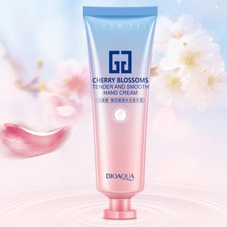 💗💗ครีมทามือ Chrry Blossoms Tender And Smooth Hand Cream ครีมบำรุงมือและเล็บ ให้แข็งแรงและนุ่มตลอดวัน 60g.💗💗