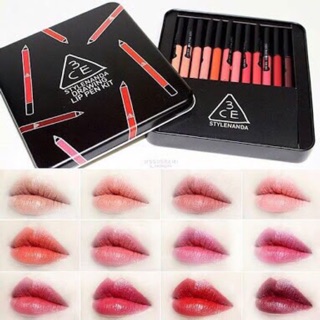 3CE drawing lip pen kit...ของแท้พร้อมส่ง เพิ่งลงจากเครื่องมาสดๆร้อนๆ