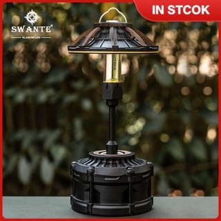 ➤ Target Zero Camping บรรยากาศโคมไฟ Shade แบบพกพากลางแจ้งแคมป์ปิ้งไฟฉายโคมไฟ Shade ทองเหลืองวอลนัทรุ่นที่กำหนดเอง TH