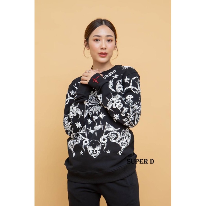 MASK CUTE Premium warm suits By SUPERD THAILAND เซ็ตชุดวอร์มดีไซน์เก๋ Code:8019