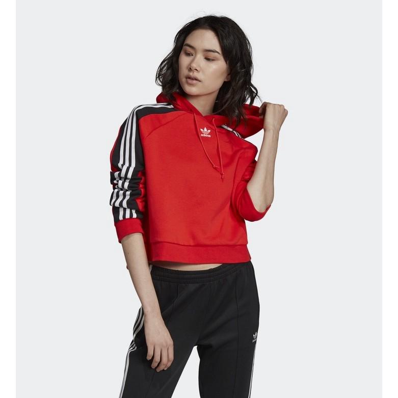 adidas original womens Sweater  hoodie Sports  Loose coat RED 2019 NEW DZ2346