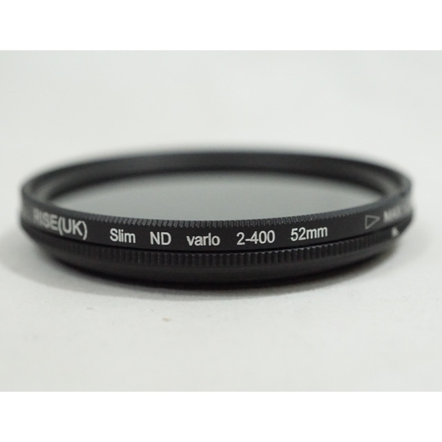 Rise Slim ND Vario 52mm Variable Adjustable Filter ND2 - ND400 52 mm