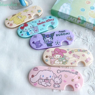 Bluevelvet หวีพับ ลายการ์ตูน Mymelody Cinnamoroll น่ารัก ขนาดเล็ก ของขวัญ สําหรับเด็กผู้ชาย และเด็กผู้หญิง