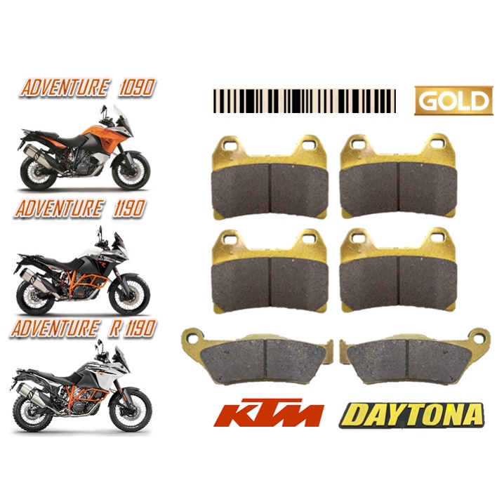ผ้าเบรค KTM DISC ADVENTURE 1090 1190 GOLD QUALITY MOTORSPORT