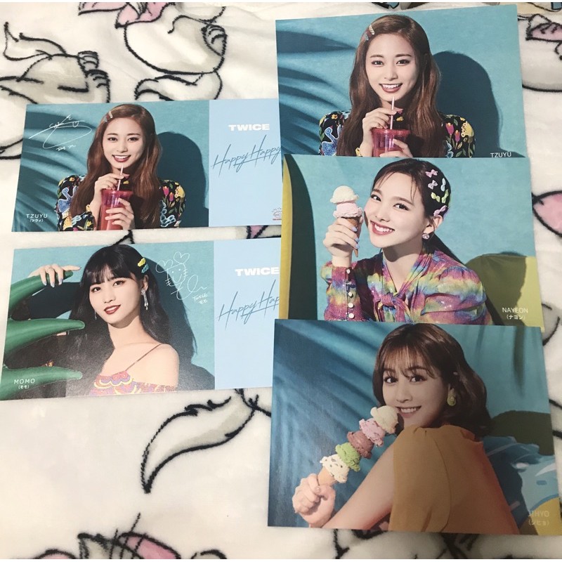 [POSTACARD] TWICE Japan Happy Tower Records