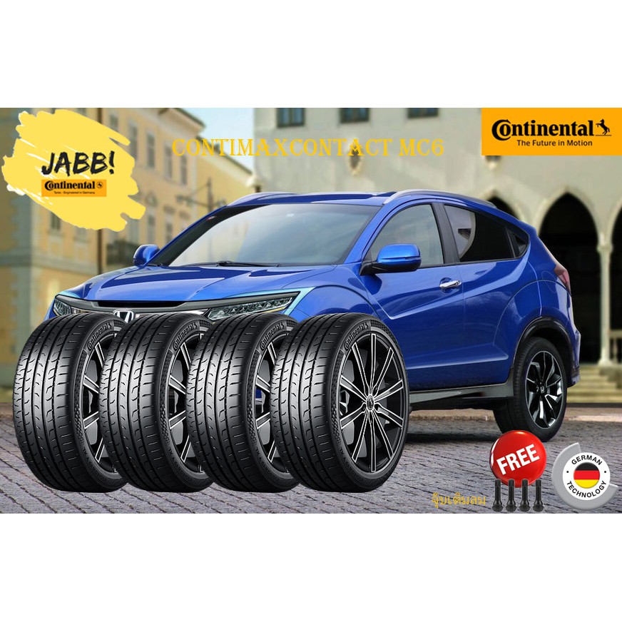225/50R18 ยางรถยนต์Continental รุ่นMC6 ปี20 จำนวน 1 เส้น ยางรถสปอร์ต ขอบ18