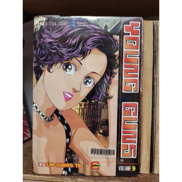 Young Guns เล่ม 1-9 หนังสือเก่ามาก กระดาษเหลืองมาก ( ขายหนังสือสภาพเช่า )