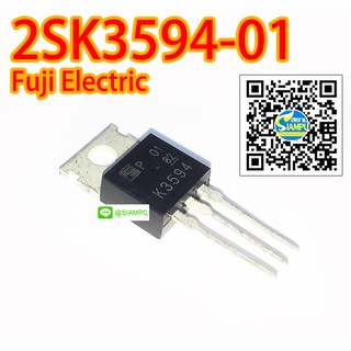 MOSFET มอสเฟต 2SK3594-01 Fuji Electric k3594