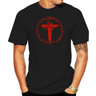 เสื้อยืด พิมพ์ลาย BLOOD CROSS - LSA APPAREL jesus christ lord สําหรับผู้ชาย NBV478RE