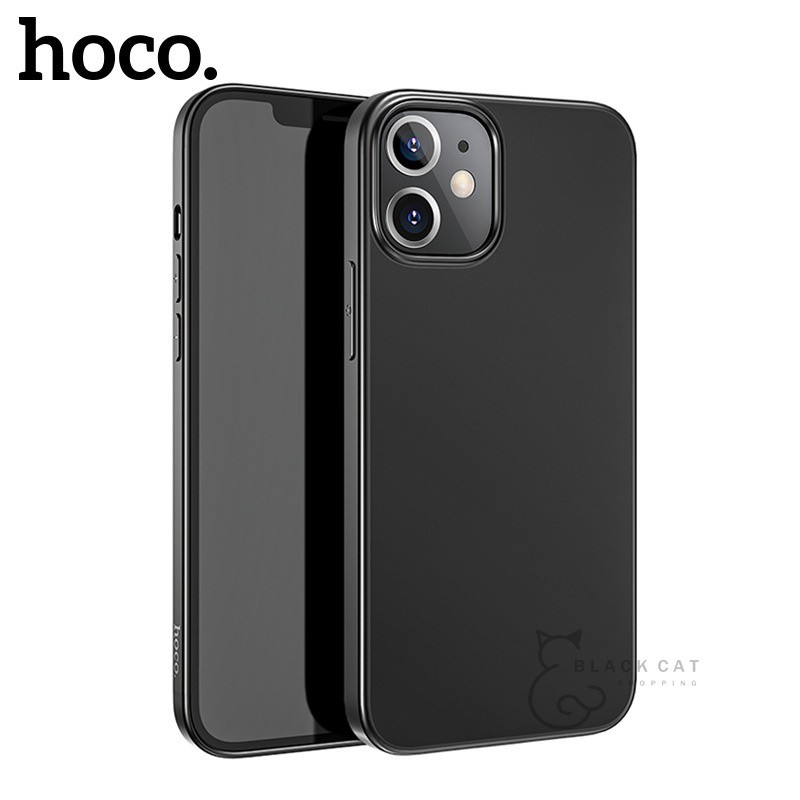 พร้อมส่ง💥 HOCO เคสดำด้าน ไอโพน 12 เคสไอโฟน 12 เคสไอโฟน 12 โปรแม็ก case ไอโพน 12 เคสซิลิโคน ไอโพน 12 