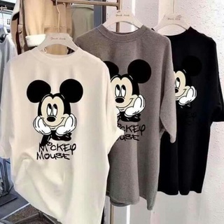 เสื้อยืดโอเวอร์ไซส์คละแบบ