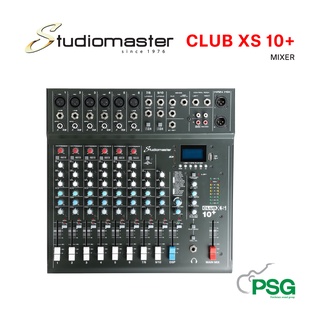 Studiomaster CLUB XS 10+ MIXER 6 MIC INPUT, 2 STEREO