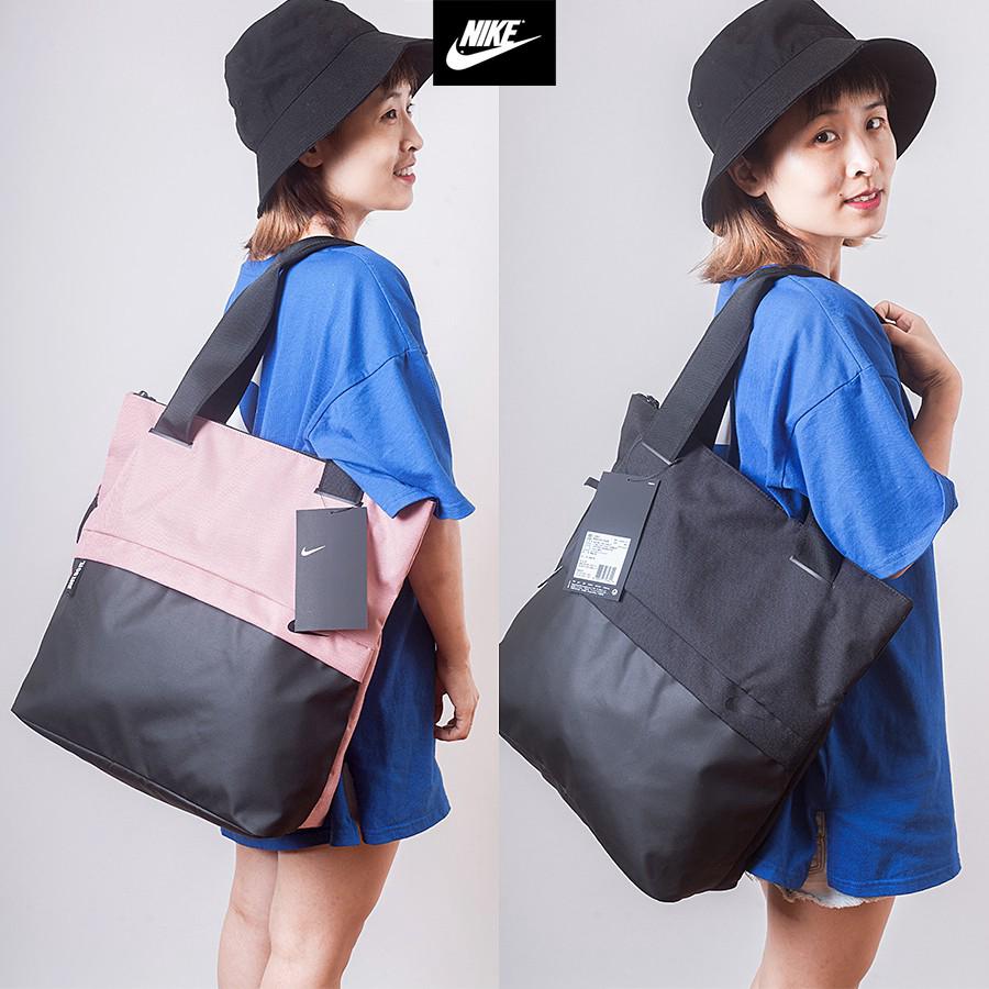 READY STOCK Nike แฟชั่นกระเป๋าถือผู้หญิงสลิงกระเป๋า Tote Bag กระเป๋าสะพายผ้าใบ