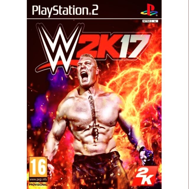 แผ่นเกมส์PS2 - มวยปล้ำ W2K17 (เก็บปลายทางได้)