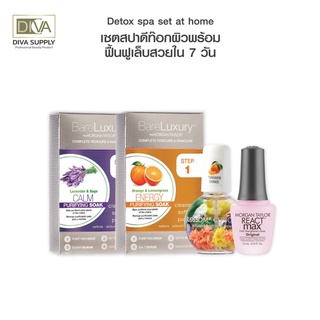 Morgan Taylor Bear Luxury spa Complete Pedicure &amp; Manicure  with nails Treatment set. ทำสปามือเท้าพร้อมบำรุงเล็บ