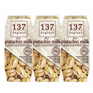 137 Degrees Pistachio Milk Original Formula 180 ml 3 Box in Pack 137 ดีกรี นมพิตาชิโอ สูตรดั้งเดิม 180 มล. แพ็ก 3 กล่อง