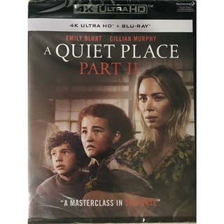 Quiet Place Part II, A /ดินแดนไร้เสียง 2 (4K+Blu-ray) (4K/BD มีเสียงไทย มีซับไทย) (Boomerang) (หนังใหม่)