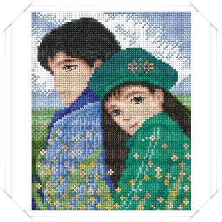 คือเธอ (15-N) ชุดปักครอสติช ภิญญ์ ,Cross Stitch Kit Pinn (Pre Order)