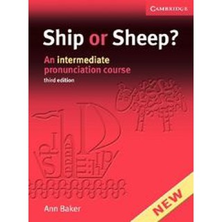 DKTODAY หนังสือ SHIP OR SHEEP?:BOOK &amp; AUDIO CD PACK(3ED) **สภาพปานกลาง ลดราคาพิเศษ**