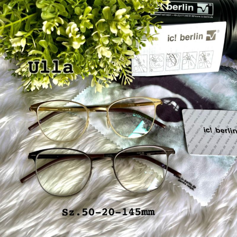 👓👓กรอบแว่น ic berlin ulla ขาเล็ก 💥💥งานใหม่💥💥 ic -0009