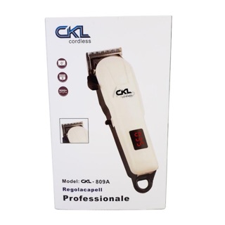 ปัตตาเลี่ยนตัดผม  แบตเตอเลี่ยนไร้สาย  CKL  CKL-809A