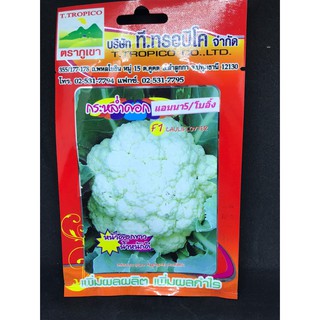 เมล็ดพันธุ์ กะหล่ำดอก แอนนา5/โบอิ้ง (CAULIFLOWER) ตราภูเขา