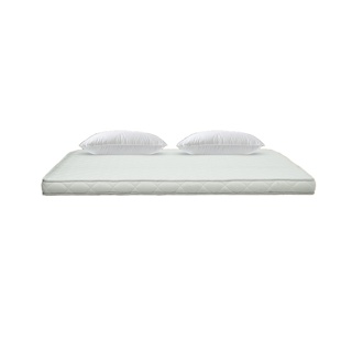 SleepHappy รุ่น Back Support Topper หนา 8 cm ทอปเปอร์ยางพารา ที่นอนปิกนิค แน่น รองรับสรีระ วางพื้น พับ เป็นที่นอนหลักได้