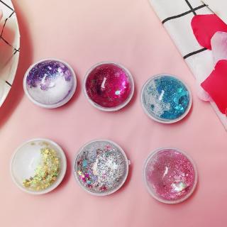 7 Colors Universal Cell Phone Bracket Houder Glitter Quicksand Expanding Grip Ring Holder