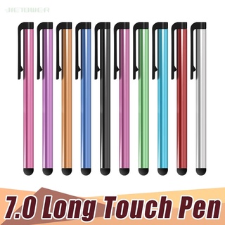 ปากกาทัชสกรีน Capacitive 10 ชิ้น สําหรับแท็บเล็ต 7.0 สมาร์ทโฟน แท็บเล็ต PC Stylus Touch Pen