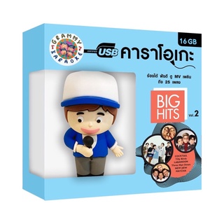 🔥ถูกที่สุด🔥USB KARAOKE ( 25 เพลง ) GMM แกรมมี่ แฟลชไดร์ฟคาราโอเกะ Big Hits Vol.2 ของแท้💯%